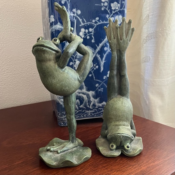 Other - Yoga Frog Figurines